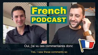 20 minutes French Listening Practice , French conversation 🇫🇷 [EN/FR SUBTITLES]