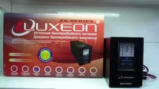 ИБП Luxeon UPS-500ZX, для котлов отопления, чистая синусоида, внешняя АКБ