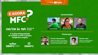 SBMFCensina 2023 - A multiprofissionalidade do cuidado na APS: o projeto terapêutico singular