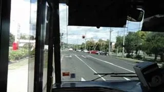 Traveling on the route 502 bus from Booval Fair shopping centre to Naomai Sreeet. John Coyle video
