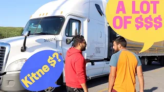 Story & Salary of an Indian Truck Driver in Canada!