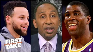 Stephen A. and Max debate Steph Curry vs. Magic Johnson | First Take