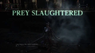 Bloodborne - Lady Maria NG+7/No Parrying