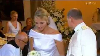 Prince Albert II and Princes Charlene of Monaco wedding