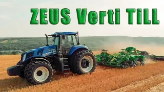 Вертикальная обработка! ZEUS Verti Till New Holland Т8.410