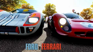 Ford vs Ferrari Forza Horizon 4 | Recreating Best Scenes