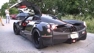 Pagani Huayra w/ Straight Pipes Exhaust - Loudest Huayra Ever