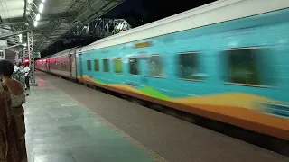 22807 Santragachi - MGR Chennai Central AC Express and  12663 Howrah to Tjp Sup.Exp.