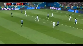 Уругвай-Португалия 1:0.Гол Кавани