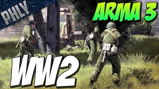 BEHIND ENEMY LINES - World War 2 Iron Front 1944 ( Arma 3 Gameplay)