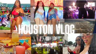 Houston Texas Vlog: Lit girls trip + kamp + Sekai + Turkey Leg Hut & more