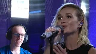 Music Fan Reacts - Полина Гагарина - Навсегда LIVE @ Авторадио