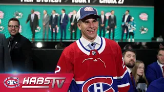 Filip Mesar's first day as a Hab | 2022 NHL Draft