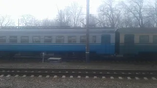 Электропоезд Харьков Краматорск 2020