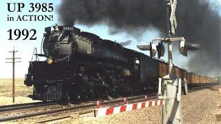 Union Pacific Steamer no. 3985: The 4-6-6-4 Challenger, Articulated Steam Locomotive, 1992