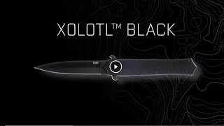 CRKT Xolotl™ Black | Michael Rodriguez Design