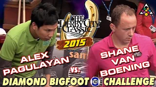 10-BALL: ALEX PAGULAYAN VS SHANE VAN BOENING - 2015 BIG FOOT - DERBY CITY CLASSIC