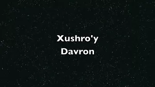 ☻♚✵XUSHRO'Y✵♚☻