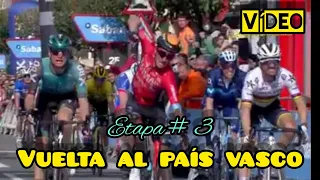 Vuelta al paìs Vasco. Etapa 3 . 2022 Daniel Martinez. Rigo Uran. Sergio Higuita. Camargo.