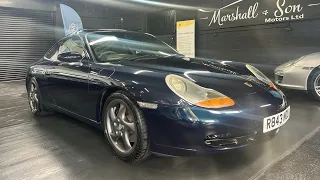 1998 Porsche 911 996 Gen1 3.4 Carrera 2 Manual Coupe(Ocean Blue Metallic - c16 Uk - Throttle Cable)