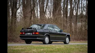 1987 Mercedes Benz 190e 2.3-16 Cosworth Driving Video - Presented by Enthusiast Spec