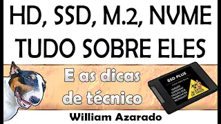 HD, SSD, M.2, NVME Entenda as diferenças