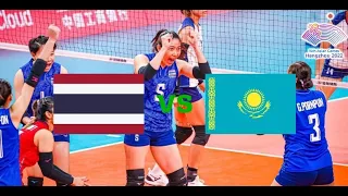 วอลเลย์บอลหญิงรอบรองชนะเลิศ ไทย VS คาซัคสถาน