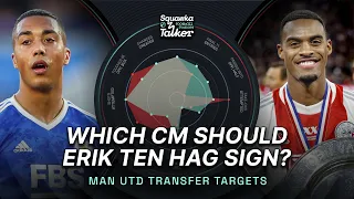 Man Utd CM Transfer Targets | Who should Erik ten Hag sign? | Squawka Talker