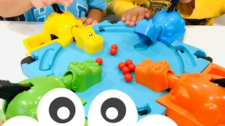 Hungry Hungry Hippo | Easy Fun Game for Everyone in The Family