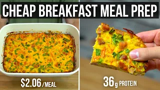 This Breakfast Meal Prep Will Save You Time in the Morning | Sweet Potato & Ham Egg Bake