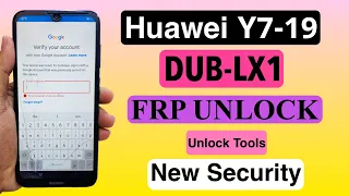 Huawei Y7 Prime 2019 FRP Unlock.DUB -LX1 FRP Bypass Test Point By Unlock Tool