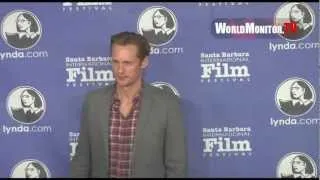 True Blood Alexander Skarsgård arrives at 'Disconnect' U.S Film premiere