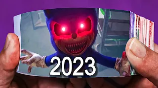 Evolution of Sonic.EXE 2023 Flipbook