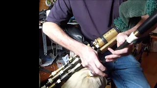 Uilleann concert chanter for sale D pitch