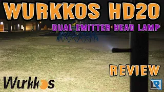 Wurkkos HD20 Review (Best of 2020?, $40, LH325D, 5000k, USB-C PD, 21700, Headlamp)