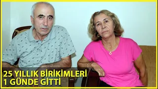 Oğullarını evlendirmek için biriktirdikleri para ve altınlar çalındı