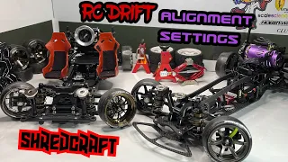 RC Drift Alignment Settings #rcdrift #rcdrifting