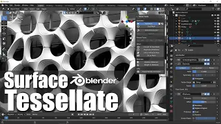 How to Tessellate Mesh in Blender