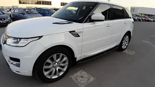 Land Rover Range Rover Sport 3.0 diesel, 2016 год выпуска.