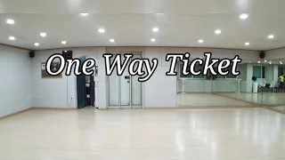 One Way Ticket Line Dance(Beginner)