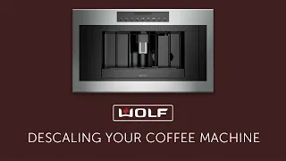 Descaling Your Wolf Coffee Machine