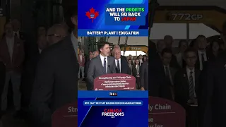 Trudeau Won't Let Canadians Build Our Own Industry