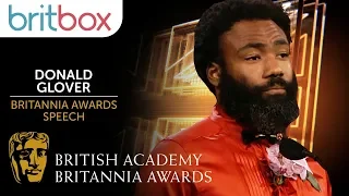 Donald Glover Shares His Admiration For Phoebe Waller-Bridge | Britannia Awards