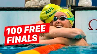 Emma McKeon Breaks Record in Tokyo 100 Free Final!