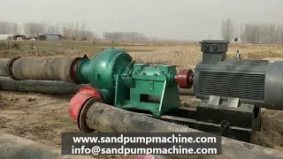 Sand Dredge Booster pump transport the sand for long distance