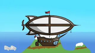 Steampunk airship test | #FlipAClip