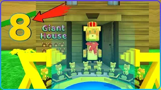 Super Bear Adventure All 8 Golden Bears in Giant House