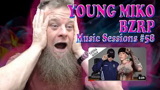 Production On Another Level!!! First Listen YOUNG MIKO BZRP Music Sessions #58 (Sirius Reactions!!!)