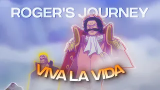 [4K]One Piece - Roger's Journey「AMV/EDIT」(Viva la Vida)