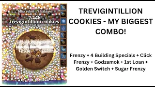 My Cookie Clicker 7.6 Trevigintillion Combo [300 billion years worth of idle production]